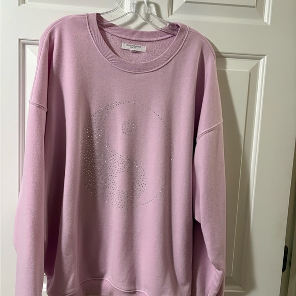 Grayson Threads Tops - Grayson Threads Pink Yin Yang Sweatshirt